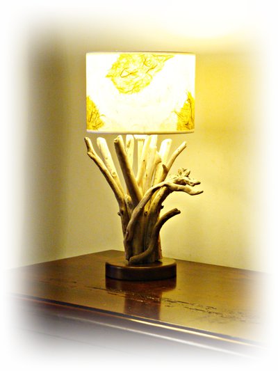 ENRIKA lampada da tavolo con legni di mare Per la casa e 