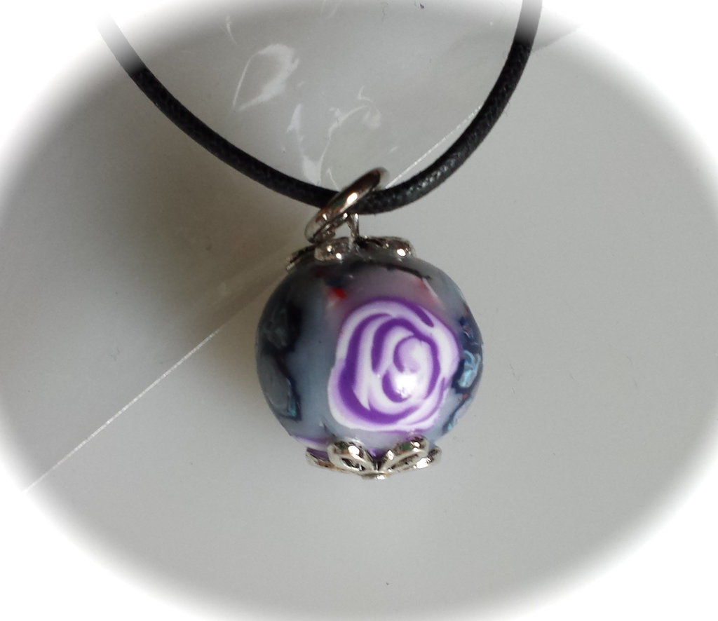 Mystic Kabbalah Sephiroth - Collana Con Ciondolo Sfera Dei Sogni In Lega Di Zinco E Cristalli, Catena 45,7 Cm, Con Sacchetto Raso