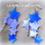 Orecchini “Notte di S.Lorenzo” mille stelle cadenti in plastica pet e perline