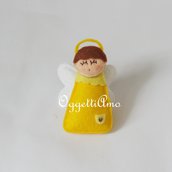 Angeli in feltro per le vostre bomboniere: con calamita o nastrino per decorazioni tenere ed originali! 