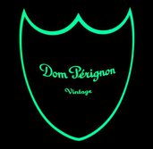 Dom Perignon Luminous Label Vaso porta oggetti da bottiglia