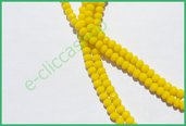 cipollotti rondelle abaco sfaccettati color giallo laccato 75 pz