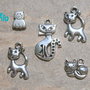 5 charms gatti misti