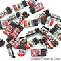 LOTTO STOCK 1 CIONDOLO CHARMS CEREALI DUPLO BUENO KIT KAT NUTELLA OVETTO CIOCCOLATO MINIATURE FOOD DOLLS HOUSE