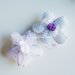 Fiori portaconfetti in cotone: bomboniere eleganti e semplici per presentare i vostri confetti