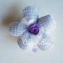 Fiore portaconfetti in cotone fantasia: una soluzione shabby chic per i vostri confetti!