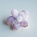 50 Fiori porta confetti in stoffa a pois, quadretti e fiori glicine: una soluzione shabby chic per le vostre bomboniere!