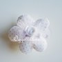 Set 50 Fiori porta confetti in stoffa fantasia a pois, quadretti e fiori celesti: una soluzione shabby chic per le vostre bomboniere