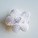 Set 50 Fiori porta confetti in stoffa fantasia a pois, quadretti e fiori celesti: una soluzione shabby chic per le vostre bomboniere