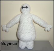 Baymax Amigurumi - Big hero 6, uncinetto