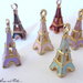 Charm ciondolo "Tour Eiffel smaltati" (22x9,5 mm) (cod.59495)