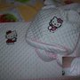 zainetto hello kitty e tovaglietta prima colazione