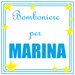 Bomboniere per Marina: portaconfetti con pesciolini per il suo battesimo