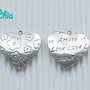 1 maxi charm cuore 26x27mm 