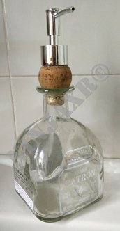 Bottiglia Tequila Patron Dispenser Sapone liquido