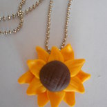 Collana  con girasole