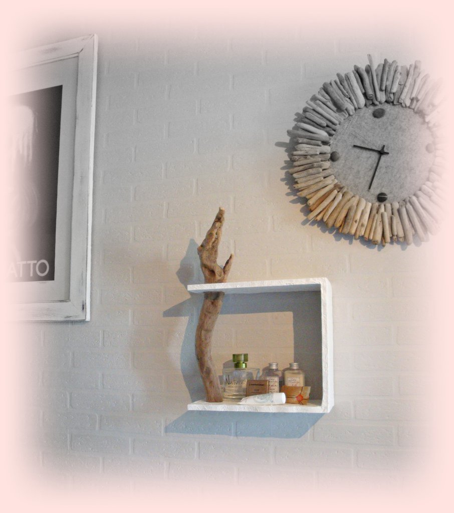 Mensola Da Muro In Legno Ciliegio 100x40x1.8cm - Mensola Sospesa Con Bordo Squadrato, Moderna E Resistente - Foto 4