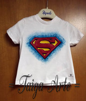 Maglietta Superman per bimbi!