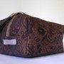 Boxie Pouch Brown-Black