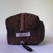 Boxie Pouch Brown-Black