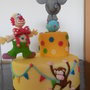 Cake topper circo