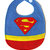 Bavaglino Superman per neonato