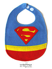 Bavaglino Superman per neonato