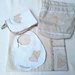 Set asilo  "ROMANTIC SHABBY" per bimba fatto a mano