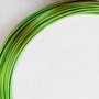 Filo d'alluminio verde da 1 mm bobina da  6 mt