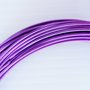 Filo d'alluminio lavanda 1 mm bobina da  6 mt