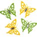 8 miniature di feltro - Farfalla