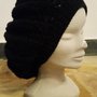 berretto nero donna invernale