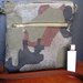 Piccola borsa con tracolla in tessuto tipo militare