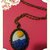 Collana con cammeo in fimo "un mare di cuori"