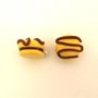 CIONDOLO CHARMS fimo - BISCOTTO YOYO farcito - kawaii adatto ad orecchini braccialetti anelli collane portachiavi