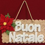 Targhetta Natalizia In Legno A Forma Di Pinguino – Con Scritta Per Ricordare Persone Care, 9x9 Cm