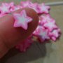 48 GRANDI Fettine di Polymer clay Canes - STELLA ROSA