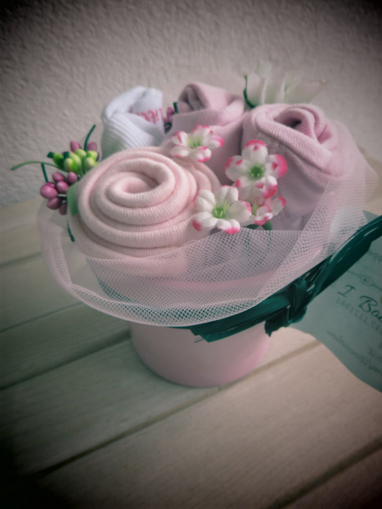 bouquet idea regalo nascita bimba - Bambini - Nascita - di I Boccio