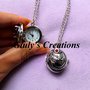 Collana orologio medaglione di Elena Gilbert THE VAMPIRE DIARIES Stefan e Elena