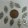 Lotto stock 10 charms charm gufo gufi portafortuna porta fortuna #1