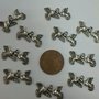 Lotto stock 10 charms charm uccelli ali colombe cuore uccello colomba