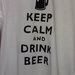 Maglietta keep calm... beer