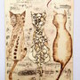 Kit per pirografia  “I 3 gatti”_completo
