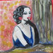 Ritratto di donna - Pittura ad olio - la malignetta