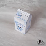 Portaconfetti nascita e battesimo milk box Baby Milk - Baby Boy