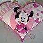 Cuscino Minnie con nome personalizzato