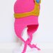 Berretto - cuffia uncinetto amigurumi Adventure Time "Principessa Gommarosa"