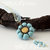 Collana/Necklace Flower Azzurro - T02