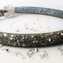 bracciale stardust nero-argenteo