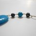 Bracciale in azzurrite e perle